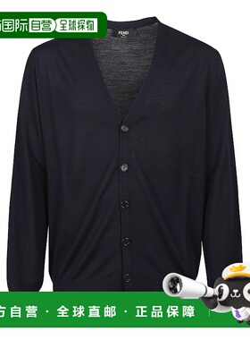 FENDI 男士针织毛衣 FZC491AR88F0H5A AW2024 深蓝色