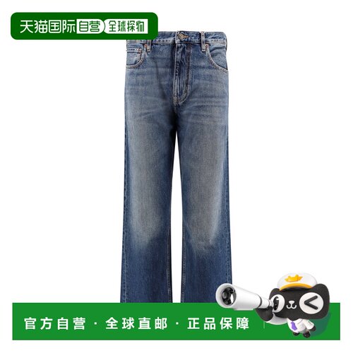 VALENTINO 男士牛仔裤 6V3DE04EAP2558 SS2025 蓝色