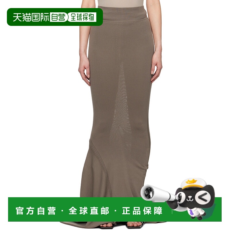1h可退 潮奢 rick owens 瑞克 欧文斯 女士 灰褐色 Hollywood Dau