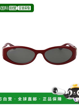 GUCCI 女士眼镜 GG1660S006 SS2025 古驰红色 几何太阳镜