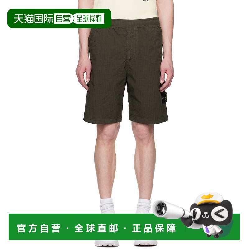 1h可退 潮奢 Stone Island 石头岛 男士 卡其色 Mil-Spec Stretch