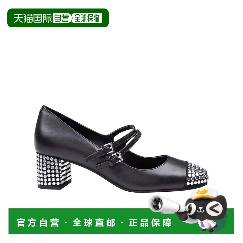 1h可退 MICHAEL KORS 女士高跟鞋 40F5MTMP3L001 AW2025 黑色