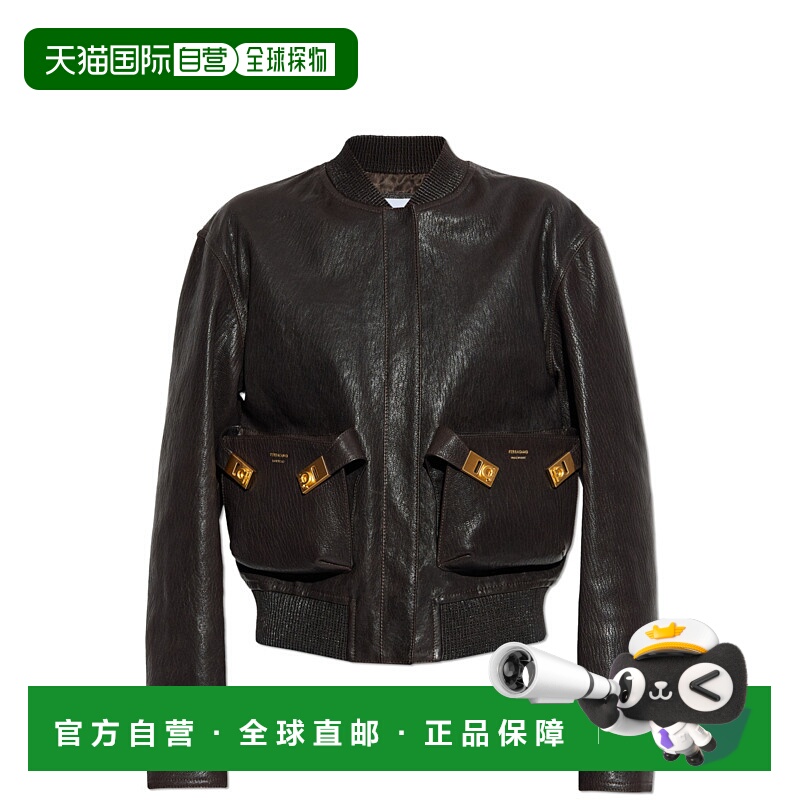 SALVATORE FERRAGAMO 女士夹克 13H644B788386EXPRESSO