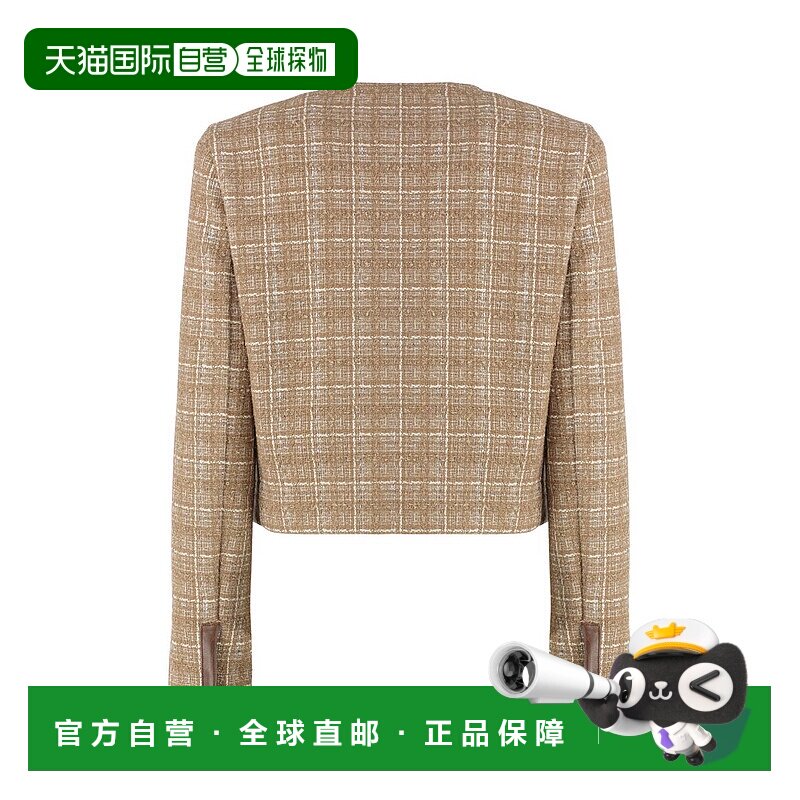 PINKO 女士西服 104834A2BRCI8-1 SS2025 花色 Pinko Finale Twee