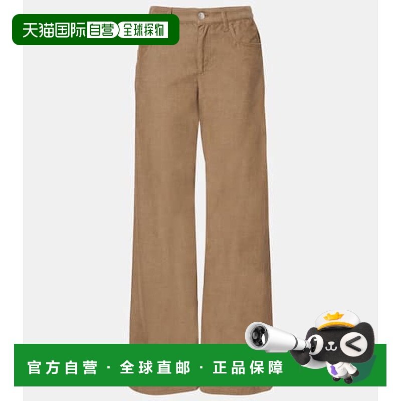 1h可退 潮奢 The Row 女士 Eglitta 灯芯绒直筒长裤