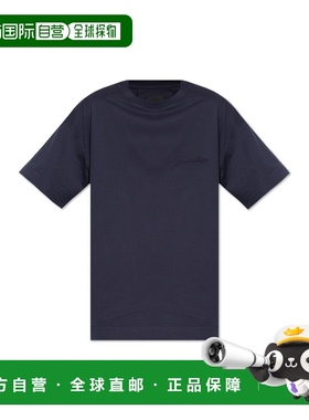 GIVENCHY 男士T恤 BM71JA3YP1401 AW2024 黑色 短袖圆领T恤