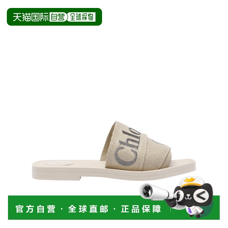 CHLOÉ 女士凉鞋 C25S188QT2YC SS2025 花色 CHLOÉ WOODY slippers