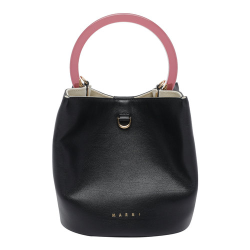 MARNI 女士手提包 SCMP0083U0P891500N99 SS2026黑色单肩包斜挎包