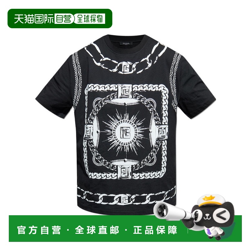 1h可退 balmain 男士 上装T恤短袖