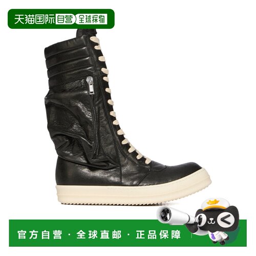奢淘 Rick Owens 系带高帮休闲鞋 男 RU01F2885LBE