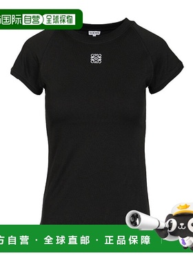 LOEWE 女士T恤 S359Y22X961100 AW2025 黑色