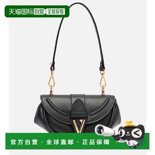1h可退 潮奢 versace 范思哲 女士 Virtus 小号皮革肩包斜挎包
