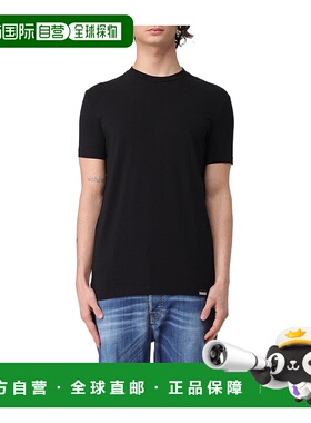 DSQUARED2 男士T恤 D9M205040ISA01004 SS2024 黑色男装