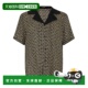 男士 花色 衬衫 BALMAIN GH1HN133VI36GXE SS2026 Monogram shirt