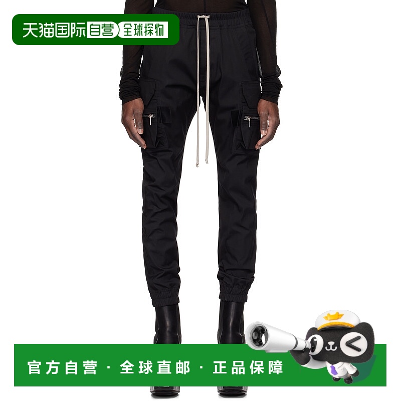 1h可退 潮奢 rick owens 瑞克 欧文斯 男士 黑色 Hollywood Masto
