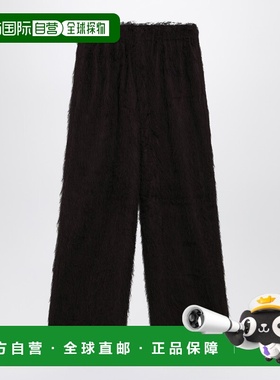 1h可退 潮奢 The Frankie Shop 女士 深褐色流苏裤子 PAFS21496PL