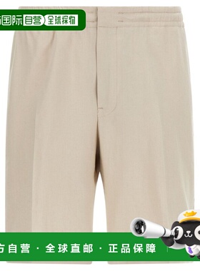 1h可退 潮奢 zegna 杰尼亚 男士 松紧腰百慕大短裤 UHI35A3TB14