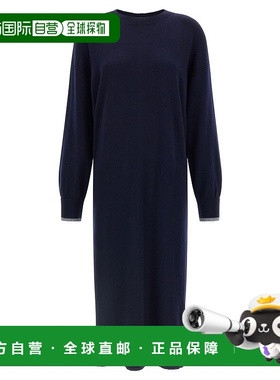 PINKO 女士连衣裙 105492A2Q9G83 AW2025 蓝色 Puerto Rico Dress