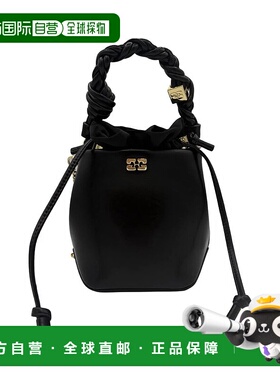 GANNI 女士单肩包 GAA6509BLACK11543 SS2025 黑色 Ganni Bags