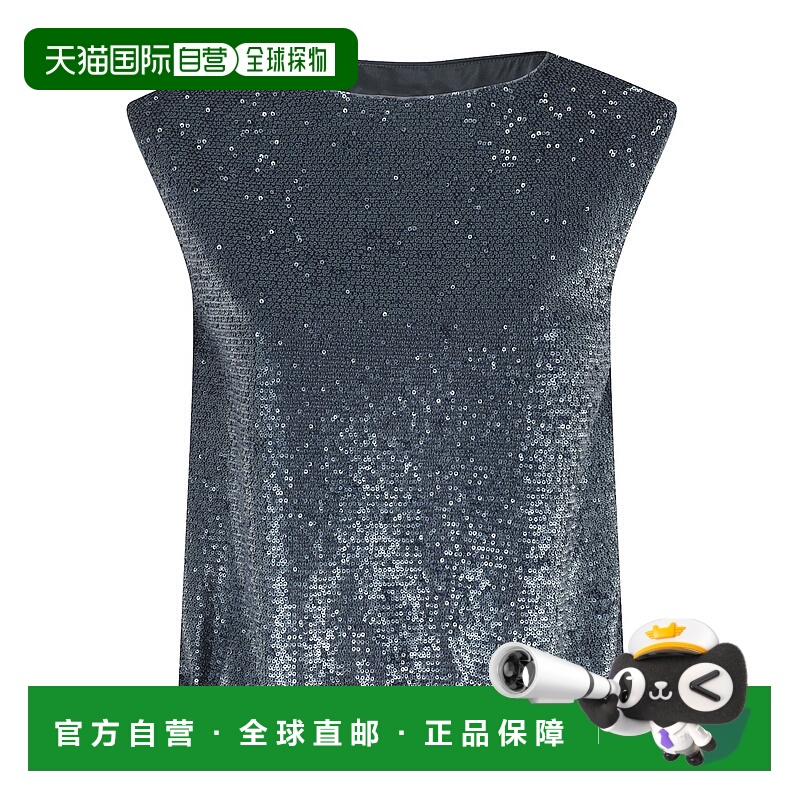 1h可退 HERNO 女士背心吊带 BL00017DR127419123 AW2025 灰色