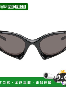 1h可退 潮奢 Balenciaga 巴黎世家 男士 黑色 Runner Cat 太阳镜