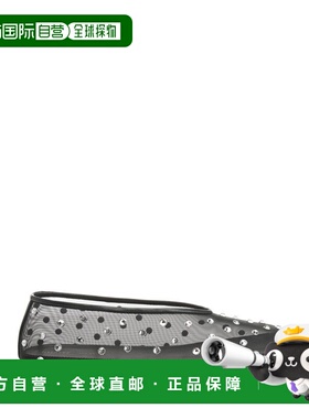 KHAITE 女士休闲鞋 F40384068200 AW2025 黑色 Marcy 网纱平底鞋