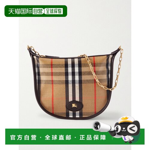 Burberry 巴宝莉 女士 Highlands 链条迷你单肩包 8123577斜挎包