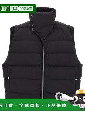 RICK OWENS 男士马甲 RU02E1798MTD109 AW2025 黑色