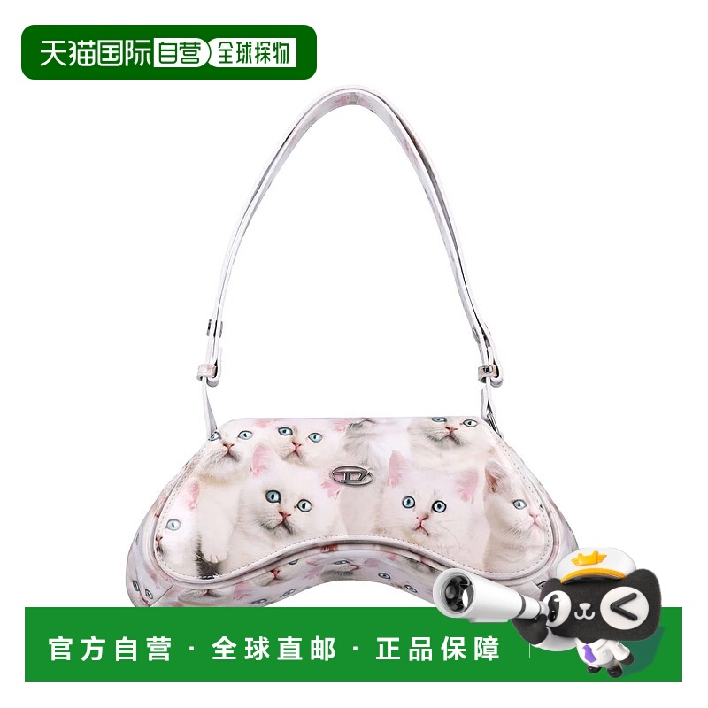 1h可退 DIESEL 女士单肩包 25AX10221P6019HA808 AW2025 花色