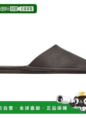 1h可退 潮奢 ST.AGNI 女士 棕色 Soft Square Toe 穆勒鞋 R25104C