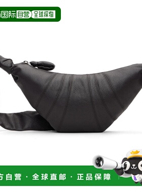 1h可退 潮奢 Lemaire 男士 棕色小号 Croissant 单肩包 BG0003LL0