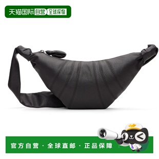 1h可退 潮奢 Lemaire 男士 棕色小号 Croissant 单肩包 BG0003LL0