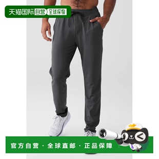 男款 纯色系带吸汗运动长裤 m5137rNavy yoga alo