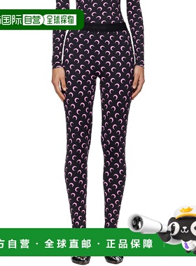 1h可退 潮奢 Marine Serre 女士 黑色 Recycled Moon Jersey Stir