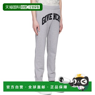 GIVENCHY 男士休闲裤 BM519B3YAA055 AW2023 灰色卫裤