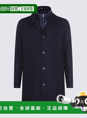 HERNO 男士大衣 CA000215U33432R9290 AW2025 蓝色男装西装