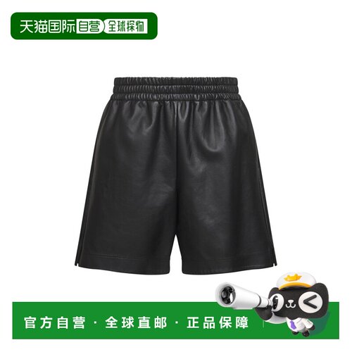 GUCCI 男士短裤 832983XNA7N1000 SS2026 黑色 Black leather Ber