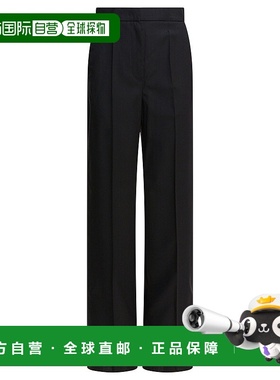 MAX MARA 女士休闲裤 2521136121FERNET004 AW2025阔腿裤直筒裤