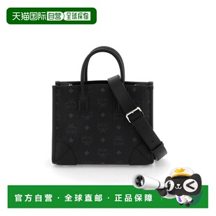 AW2024 黑色 Mcm MCM tote MWTCABO07BK munchen bag 女士手提包
