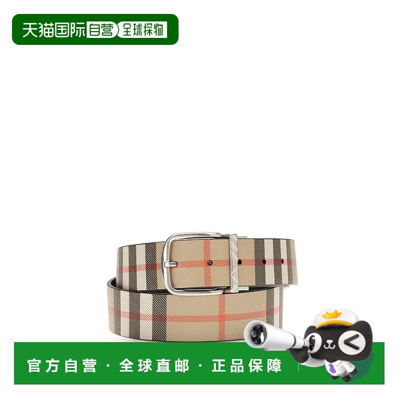 1h可退 BURBERRY 男士腰带 8119997C1900 SS2026 花色