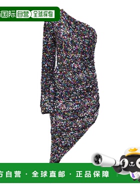 AMEN 女士半身裙 AMW22508789 AW2022 红色 Velvet sequins black