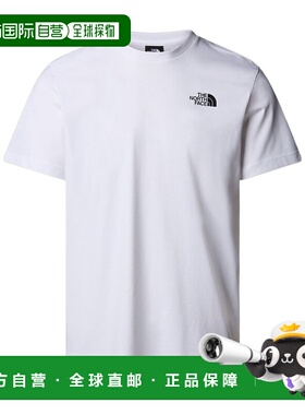 THE NORTH FACE 男士T恤 NF0A89FPFN4 SS2025 白色短袖男装