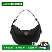 潮奢 ArquÃ¨ Prada 1h可退 普拉达 女士 黑色皮革手袋 1BC194ASK