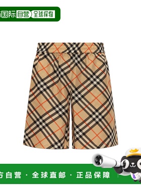 BURBERRY 男士短裤 8091199B9368SANDIPCHECK CO休闲裤