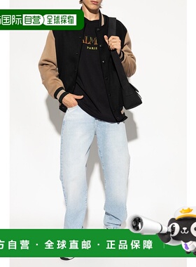 BALMAIN 男士休闲裤 DH0ML135DE956FC CO 蓝色 Denim jeans牛仔裤