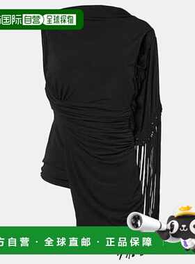 1h可退 潮奢 FAITHFULL THE BRAND 女士 Laon 垂褶流苏花边上衣