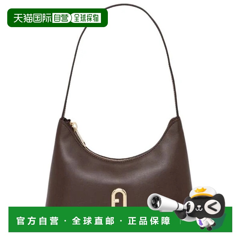 1h可退 FURLA 女士单肩包 WB00863AX07334284S AW2025 深棕色