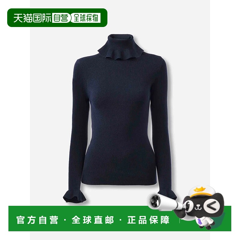 1h可退 CHLOÉ 女士针织毛衣 CH25AMP145204C4NAVY AW2025 浅棕色