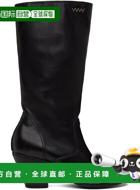 1h可退 潮奢 Visvim 维斯维木 女士 黑色 Rosebud 高筒靴 3242020