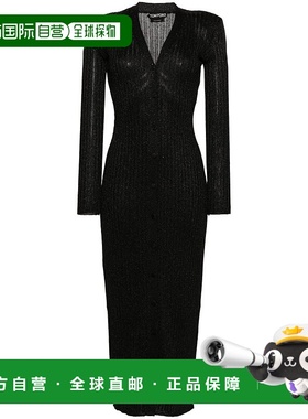 1h可退 TOM FORD 女士连衣裙 ACK413YAX661LB999 SS2024 黑色